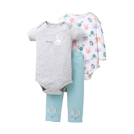 Title 5, Cute three-piece long-sleeved one-piece suit, o...