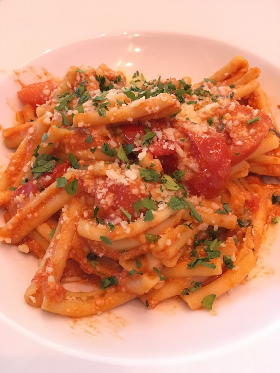 Gluten-Free Pasta at Bar Corallini