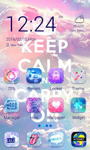 Keep Calm Theme-ZERO Launcher