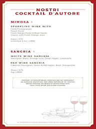 Sorrentina All Day Dining menu 4