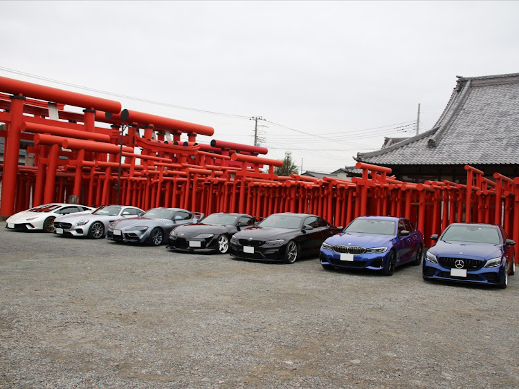Cクラスの群馬県ドライブ・小泉稲荷神社・赤い鳥居⛩・元祖 田丸屋・水沢うどんに関するカスタム事例の投稿画像2枚目
