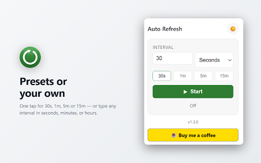 Simple Auto Refresh screenshot 3