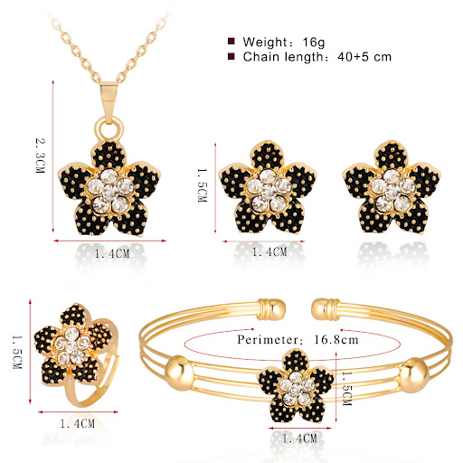 Title 5, Gypsophila Diamond Butterfly Necklace Earrings ...