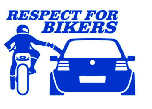 Title 3, Personalized Simple Motorcycle Rider Car Sticke...