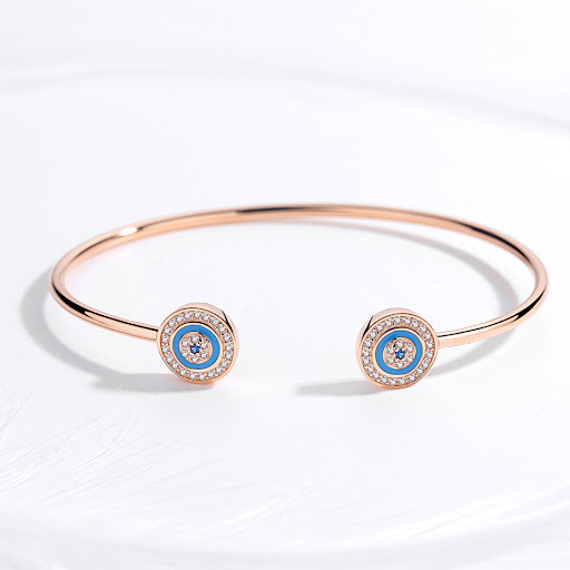 Title 2, Womens Opening Bracelet Silver Jewelry Adjusta...