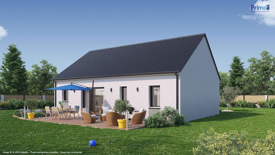 Vente maison neuve 4 pièces 82 m² à Seiches-sur-le-Loir (49140), 179 032 €