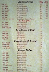 Sartaj Punjabi Restaurant menu 5