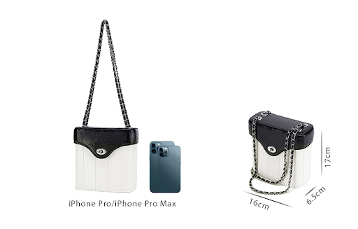 Title 1, Womens Chain Genuine Leather Crossbody Small S...