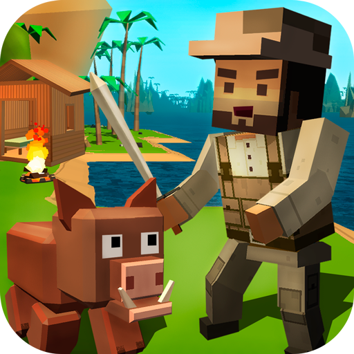 Pixel Survival Island 3D icon