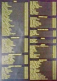 Prarthana menu 3