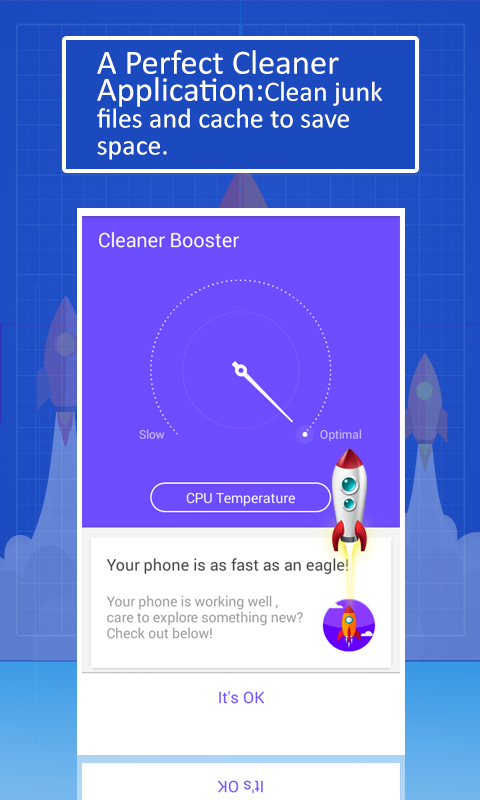 Android application Cleaner Booster screenshort