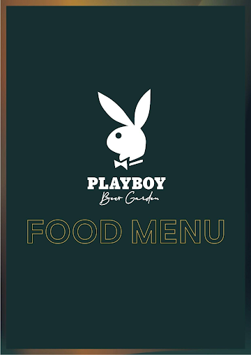 Playboy Beer Garden menu 