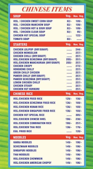 Chicken Hut menu 1