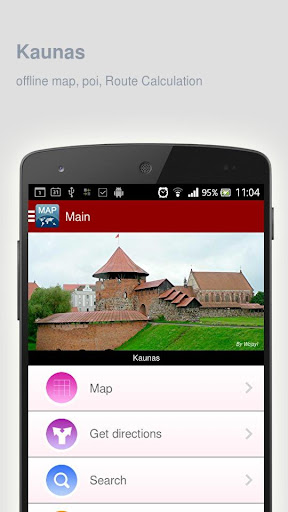 Kaunas Map offline