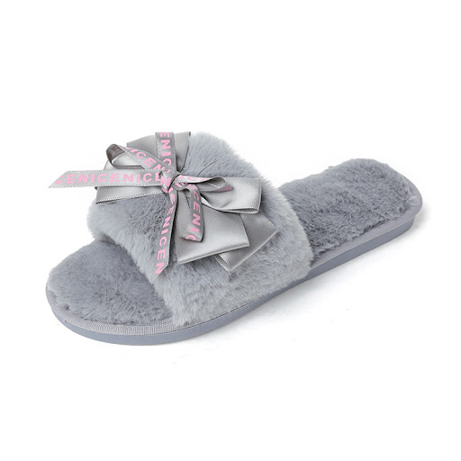 Title 4, Cotton Drag Street Non-slip Fur Shoes for ultim...