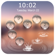 lock screen water heart 1.25 Icon