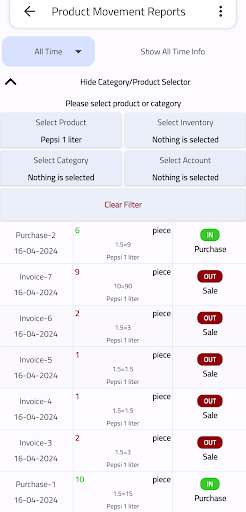Screenshot Accounting & Invoice Manager