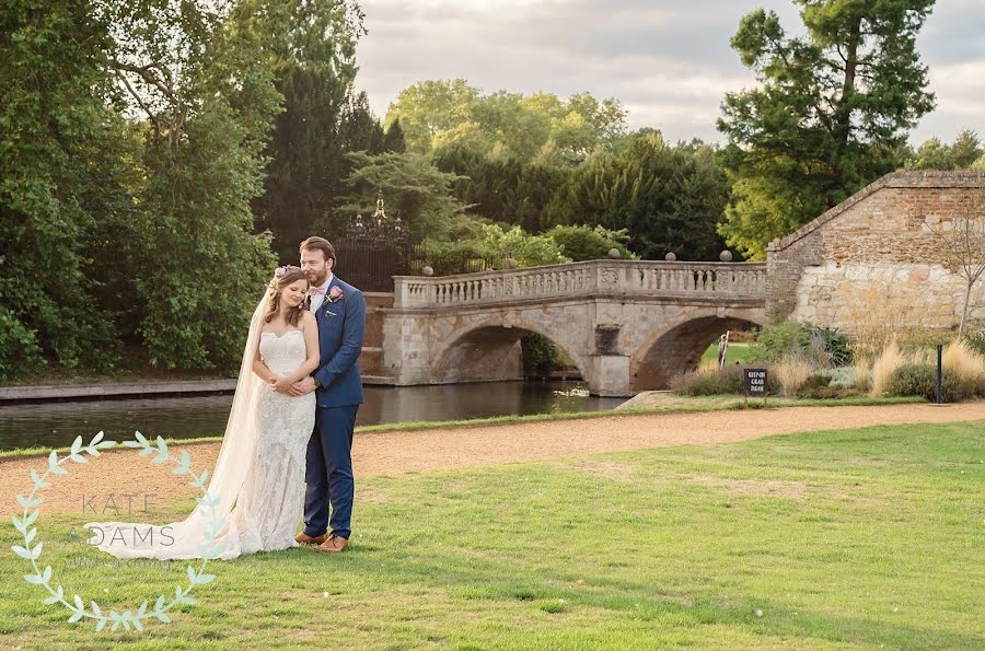 Photographe de mariage Kate Adams (kateadams). Photo du 1 juillet 2019