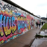 the beautiful Eastside Gallery in Berlin, Germany 