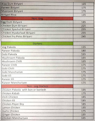 Kamati Paratha Center menu 3