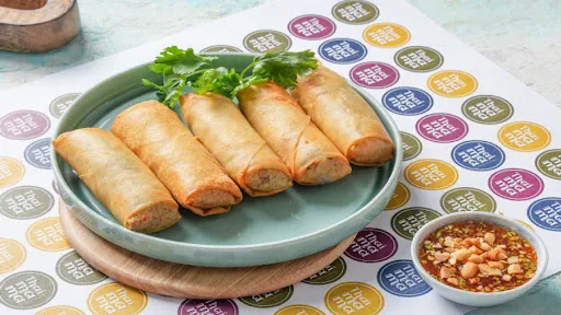 Chicken Chowmein Spring Rolls