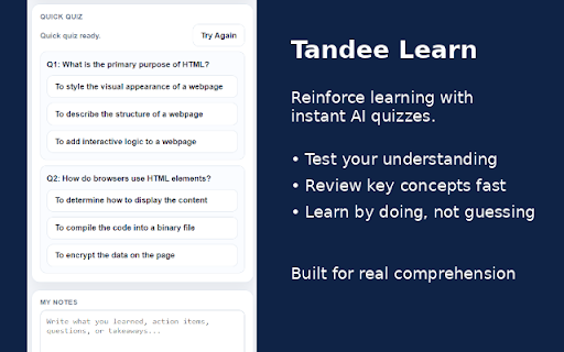 Tandee Learn screenshot 2