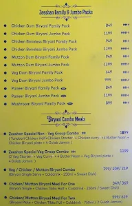 Zeeshan Restaurant - Apna Hyderabadi Food menu 3