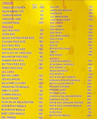 Hot 'N' Hot Hyderabad Restaurant menu 2