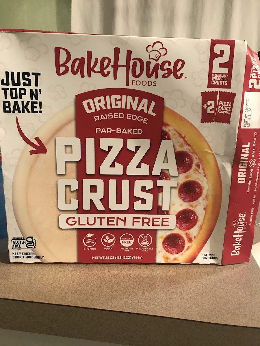 Par-Baked Pizza Crust