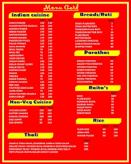 Hungry Bites Cafe And Restaurant menu 1