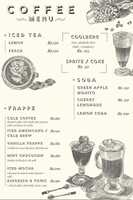 Cogs And Brews menu 5