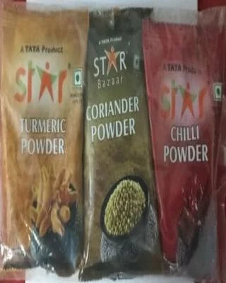 Star Chilli ,Turmeric & Coriander Combi 3X100 Gm