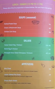 Qahwa - Dinercafe menu 2