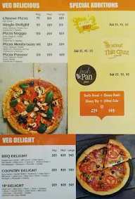 Your's Pizza menu 2