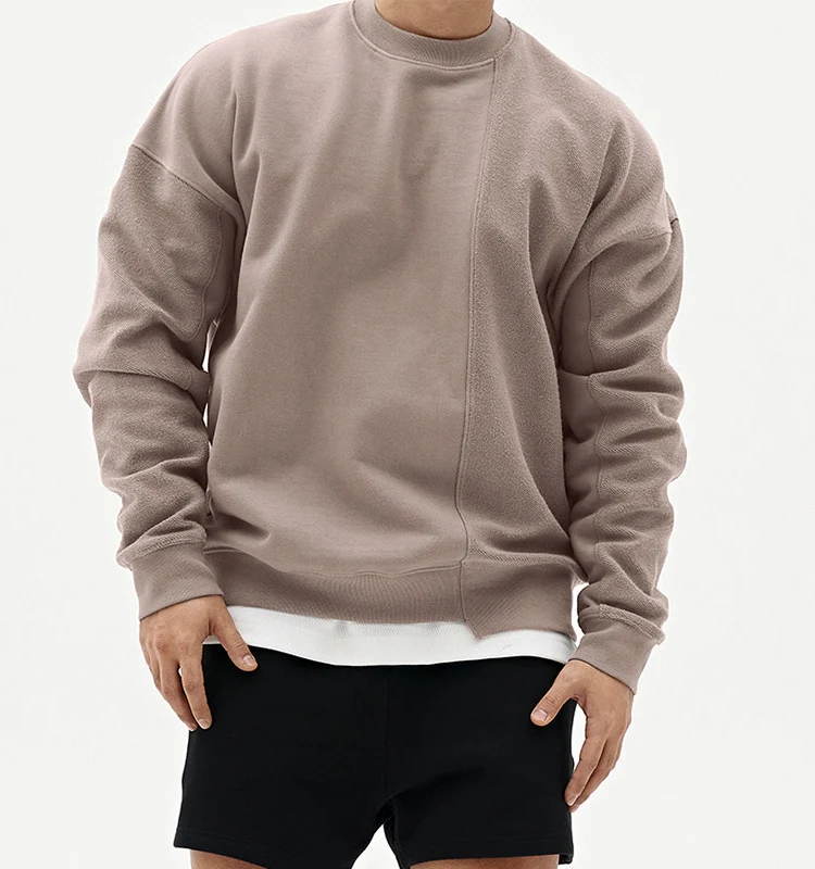Suéter redondo de color sólido estilo coreano para mujer Marca de moda holgada Suave y cómodo Ideal para uso diario.