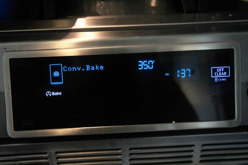 Oven Set To Preheat.