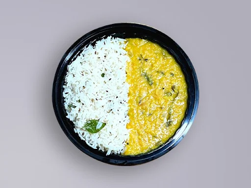 Jeera Rice With Dal Fry