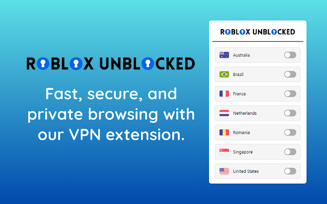 Roblox VPN - The Best Free VPN for Roblox