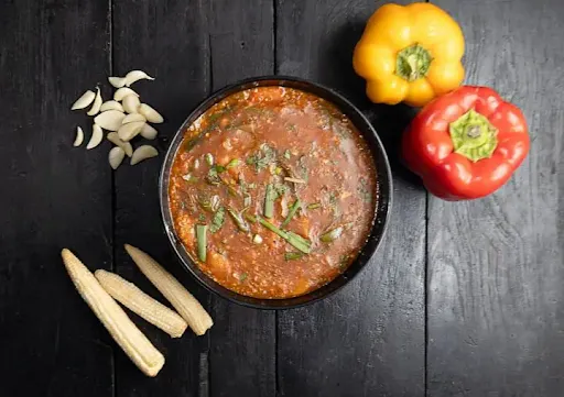 Baby Corn Chilli Gravy