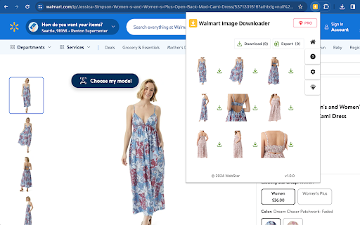 Walmart Image Downloader