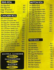 Roll House menu 2