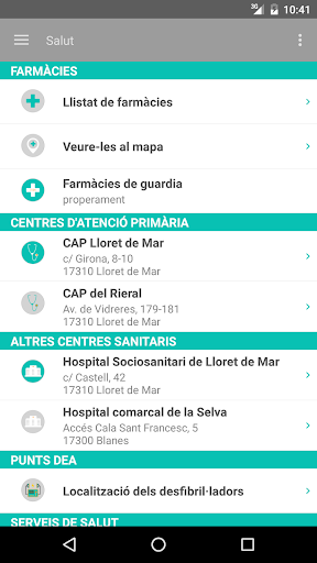 Screenshot Lloret Smart