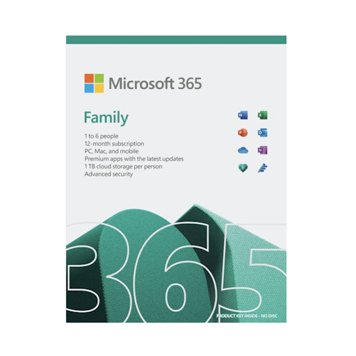 Phần mềm Microsoft 365 Family (6GQ-01896)