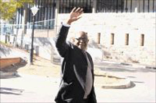 EMBATTLED: The Polokwane Municipal has suspended manager Letsepe Thubakgale for the third time by the Polokwane municipality. Pic: ELIJAR MUSHIANA 29 JULY 2009. © Sowetan. WEDNESDAY: SMILING:Advocate Letsepe Thubakgale was suspended for 60 days by Polokwane Municipality as a Municipal Manager. Sowetan photographer took him a photo when his going to his office on his first day after suspension. PHOTO: ELIJAR MUSHIANA