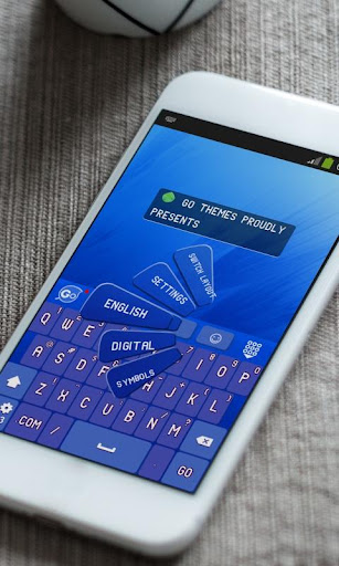 免費下載個人化APP|Dodger blue GO Keyboard app開箱文|APP開箱王