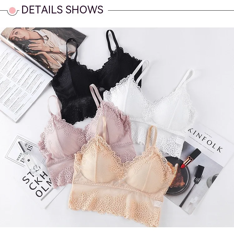 Sexy Tube Top & Spitzen-Unterwäsche Damen-Set. Verführerisches Unterwäsche-Set für Frauen, ideal zum Drunterziehen oder als Basis-Outfit. Stilvoll und bequem.