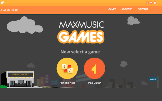 Max Music Games chrome extension