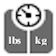 Pounds to Kilograms Converter icon