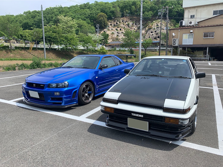 スプリンタートレノのae86・BNR34・コペンl880k・ベイサイドブルー・パンダトレノに関するカスタム事例の投稿画像1枚目