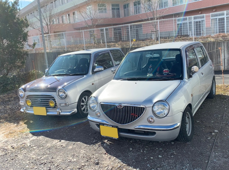 ミラのおはようございます😄・父として頑張ってます😉✌️・かわいい相棒・ローガン東海に関するカスタム事例の投稿画像1枚目